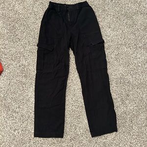 Black Baggy Cargo Pants